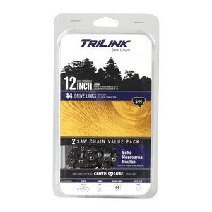 Trilink Saw Chain Trilink S44 - 12" 2 Pack Replacement Saw Chain; 44 Drive Links